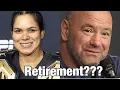 Dana White reacts to Amanda Nunes contemplating Retirement