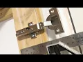 How to install and measure for Grass Tiomos soft close cabinet hinges DIY