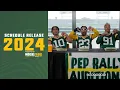 Green Bay Packers 2024 Schedule Reveal Pep Rally Auditions