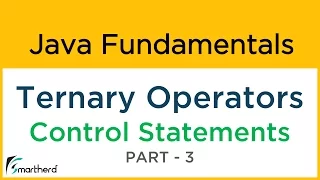 Java Ternary Operator example Java Fundamentals and Basics 3