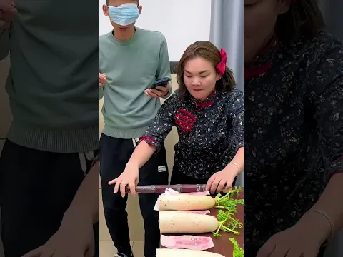You'll get money if you cut radishes