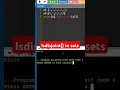 isdisjoint in python sets interview