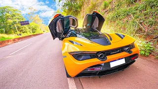 MINHA PRIMEIRA VIAGEM COM A MINHA MCLAREN 720S !