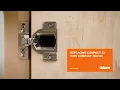 How to Replace Blum COMPACT 33 Hinges with New COMPACT Hinges