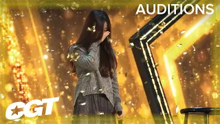 golden buzzer audition shea amazes judges with this cover of 