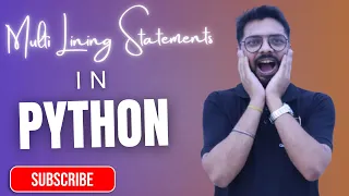 Python Multiline Statements Explained KVS PGT CS 2025 EMRS UPLT Computer Teacher Exam
