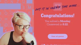 Beat my average on this MONDAY NYT Crossword Aug 3 2026 Do it before it s too late