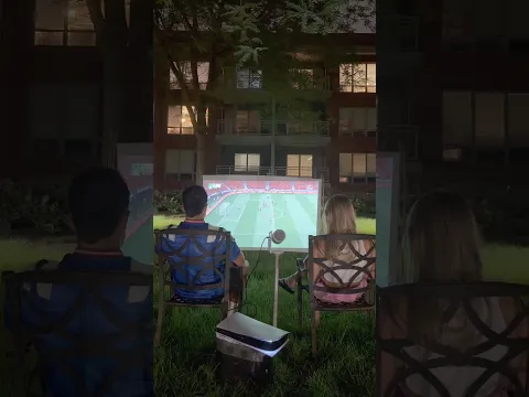 Date night got an upgrade ⚽️🎮 #EASPORTS #Worldcup2026 #BigScreenGaming #FootballGaming