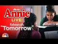 Taraji P Henson and Celina Smith at Rehearsal NBC s Annie LIVE