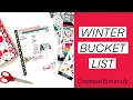 Winter Bucket List The Happy Planner
