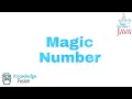 How to check a number is Magic or not using JAVA Programming ICSE