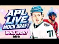 Our First Fantasy Hockey Mock Draft of 2026 27 12-Team APL Points League