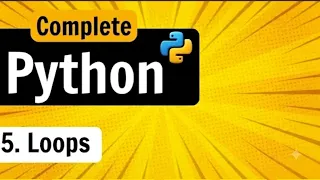 Lecture 5 Loops in Python While For Loops Python Programming