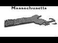 Massachusetts Topography - 3D Elevation Map