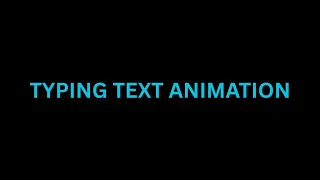Typing Text Animation in HTML CSS Typewriter Effect for Websites