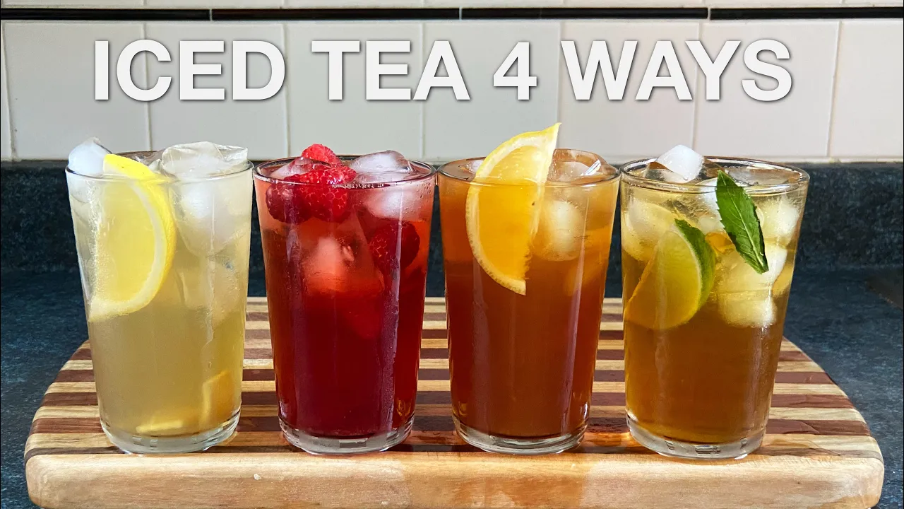 4 Ice Tea Rezepte | 4 Refreshing Ice Tea Recipes. 