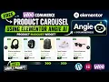 Free WooCommerce Product Carousel Using Elementor Angie AI Product Marquee Widget