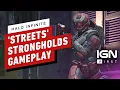 Halo Infinite Multiplayer Streets Gameplay - Strongholds