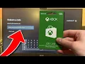 How to REDEEM Xbox Gift Card Code Full Guide Add Money on Xbox