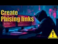 How to create a phishing link using kali Linxi