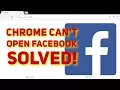 Facebook Won t Open in Chrome SOLVED