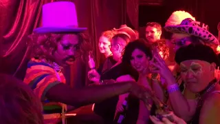 Miss He performing as Willy Wonka LIVE Heretic Atlanta
