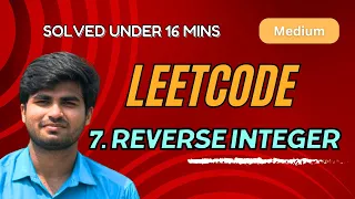 Reverse Integer Leetcode 7 Tamil KarthiStucksAtCode