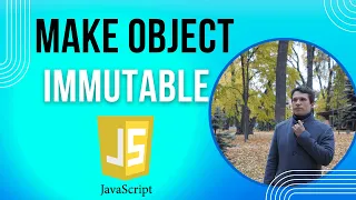 Javascript - How to make object immutable freeze an object