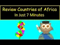 Review New Jersey Counties in 7 Minutes