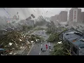 Download Lagu Now China is destroyed in 2 minutes! Typhoon-like storm destroys buildings in Yunnan