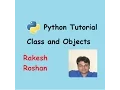 Python Tutorial Class and Object using Python