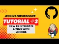 How to integrate GitHub with Jenkins