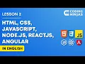 HTML CSS JavaScript Node Js ReactJS Angular Lesson 2 Web Development CodingNinjasIndia