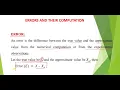 Numerical Methods Errors Lecture - 02