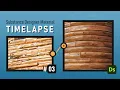 Substance Designer Timelapse - Wood materials kit