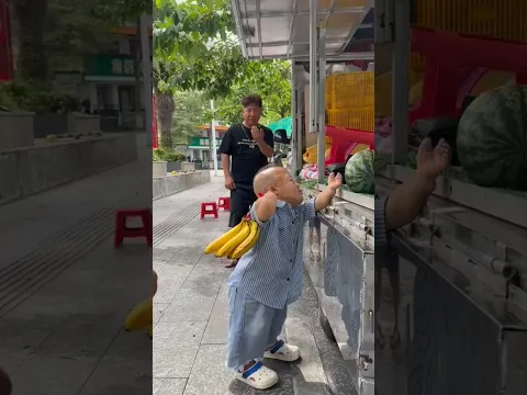 One Second Later, Only the Banana Peel Was Left! 😂 #funny #comedy #shorts #viral
