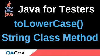 Java for Testers - Part 111