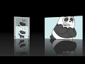 How To Coloring We Bare Bares 67 - Panda Bears on Ipad Pro Apple Pencil