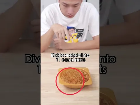 🥮 Can YOU Figure This Out? 🤔 Divide One Mooncake into 11 Equal Pieces Without Measuring! 🤯[REPO]