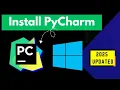 Install PyCharm Community Edition on Windows 11 - Quick