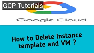How to Instance template and VM in