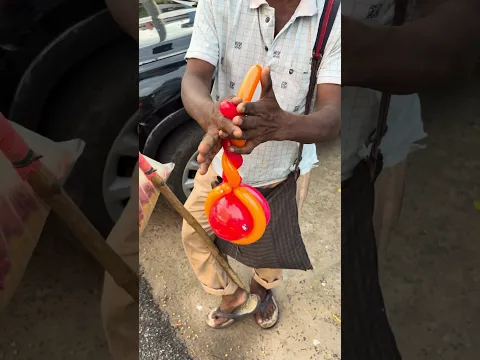 Street Artist Turns Balloons Into Amazing Toys! 🎈