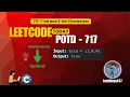 LeetCode 717 1-bit and 2-bit Characters Simple Explanation and C Solution