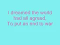 Last Night I Had the Strangest Dream - Simon & Garfunkel (Lyrics)