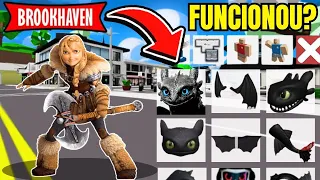 COMO VIRAR ASTRID DE COMO TREINAR O SEU DRAGÃO no BROOKHAVEN! - ROBLOX