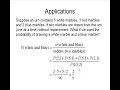 Probability Applications - Marbles
