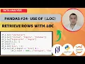 Mastering Data Selection in Pandas - Retrieve Rows by Index Label with loc