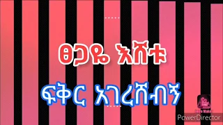 ጸጋዬ እሸቱ ፍቅር አገረሸብኝ Tsegaye Eshetu Fikir Agereshebign 
