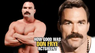 How GOOD was Don Frye Actually