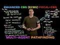 5x Scaling with Enhanced Conflict Based Search ECBS
